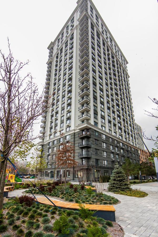 Стильные Апартаменты,Метро Вырлица,Метро Харьковская Kiev Esterno foto